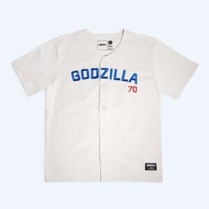 Godzilla 70th Anniversary Baseball Collection: Cream Jersey, Small